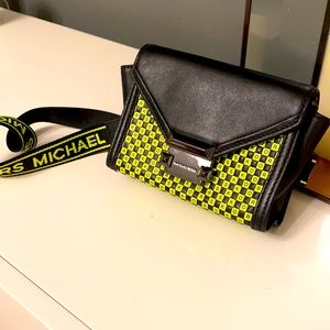 Michael Kors Bright Green Waist Bag